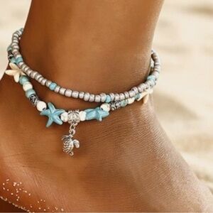 Women’s COASTAL ANKLE BRACELET 11”